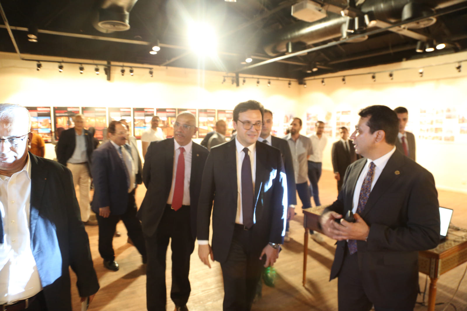 Minister of Culture inaugurates the "New Life for an Ancient Heritage" exhibition as part of the celebration of World Architecture Day.