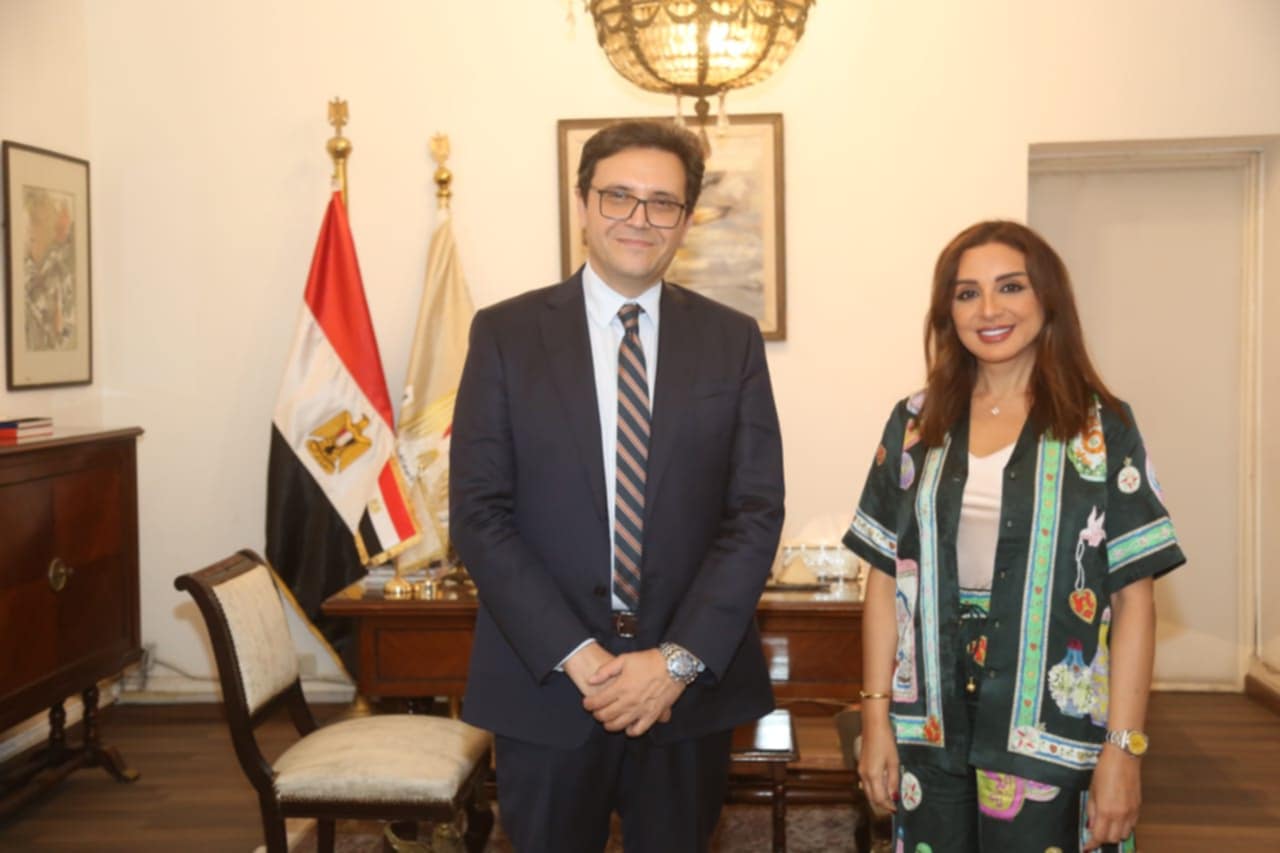 Angham at the Egyptian House of Culture